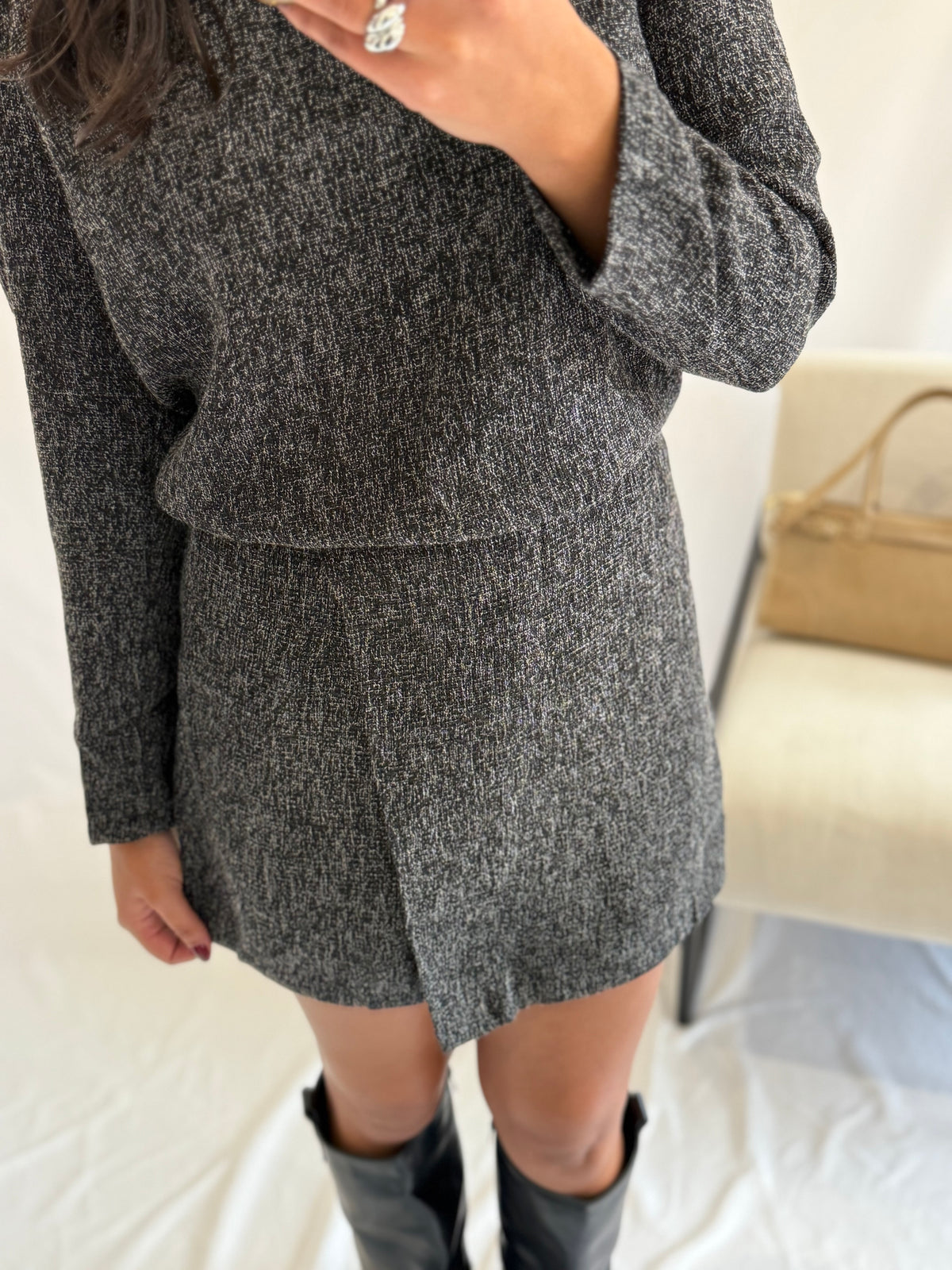 Short noir - Adelphe