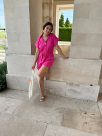 Combi short fushia - Olisa