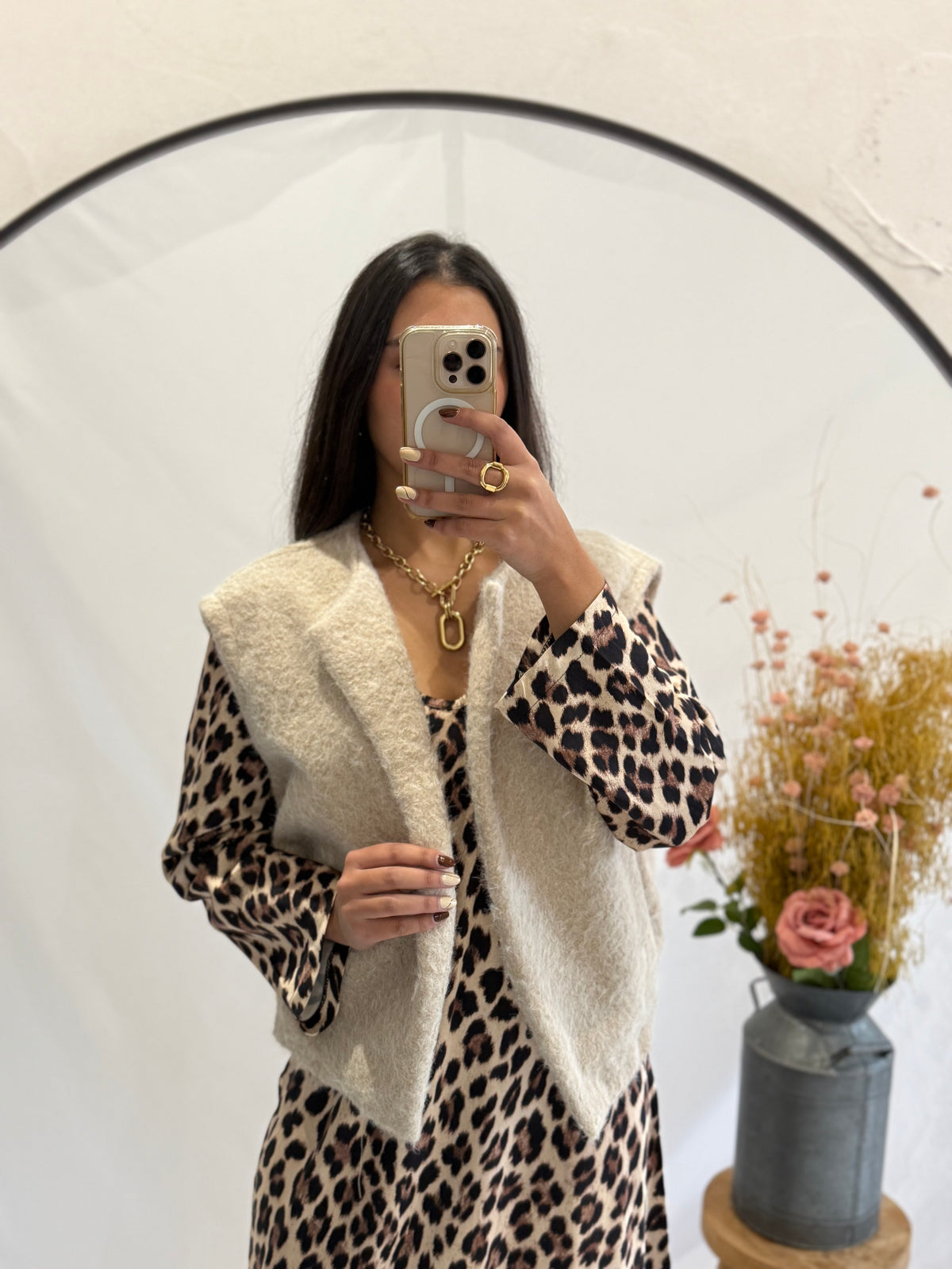 Gilet beige - ASTHER