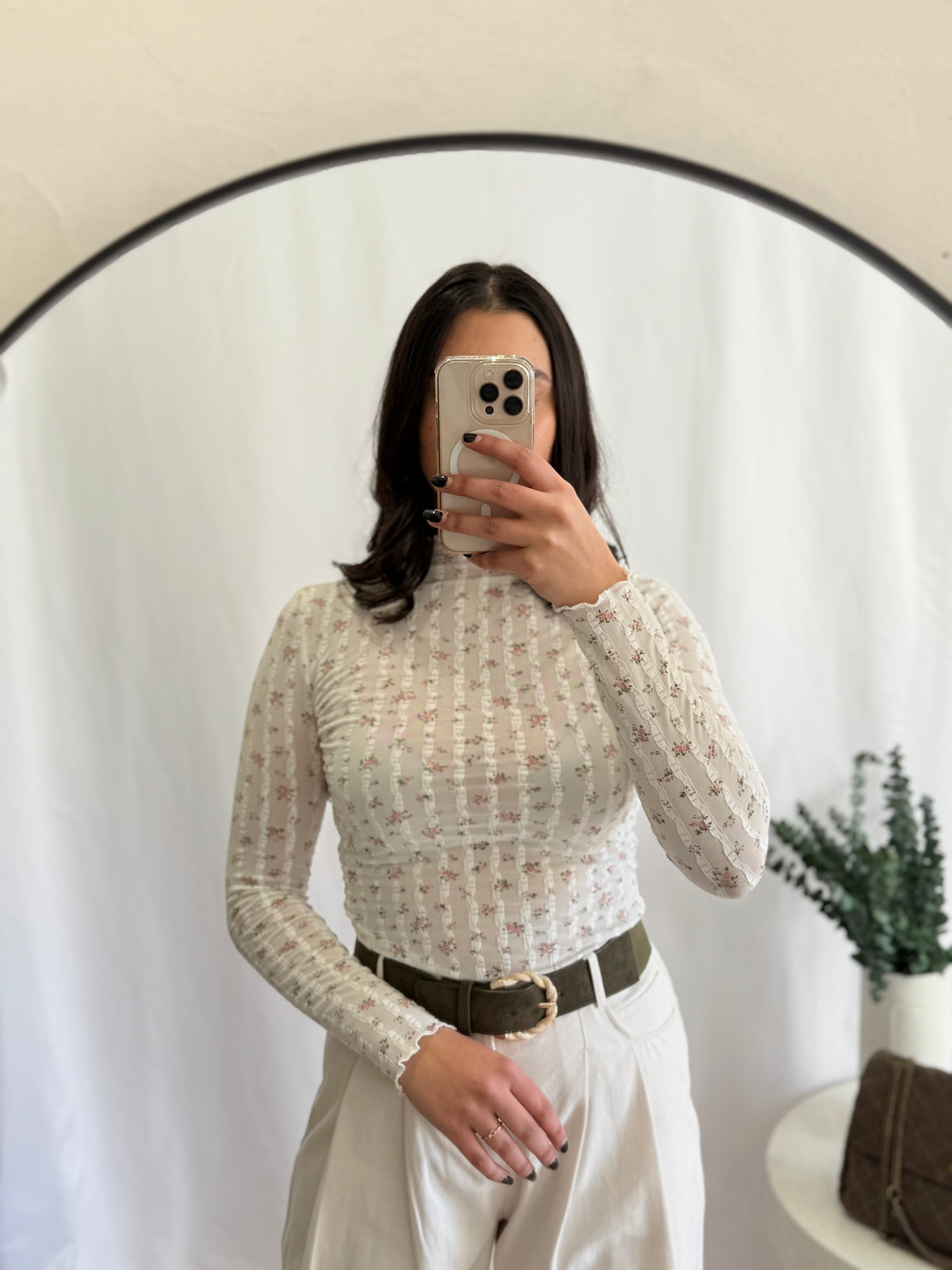 Haut fleurie - Erise