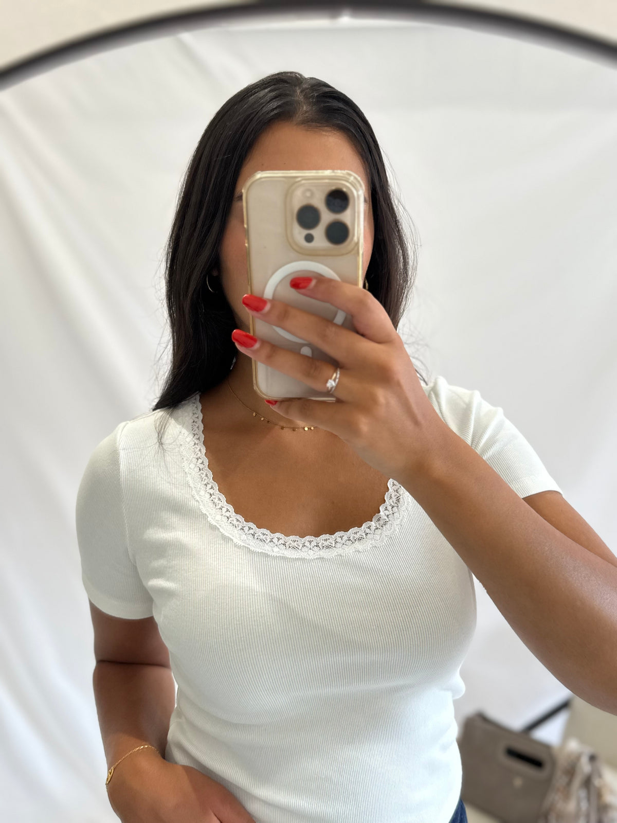 Tee shirt blanc - Pauline