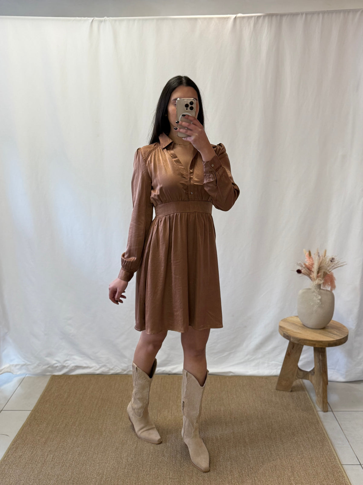 Robe marron - Torenia