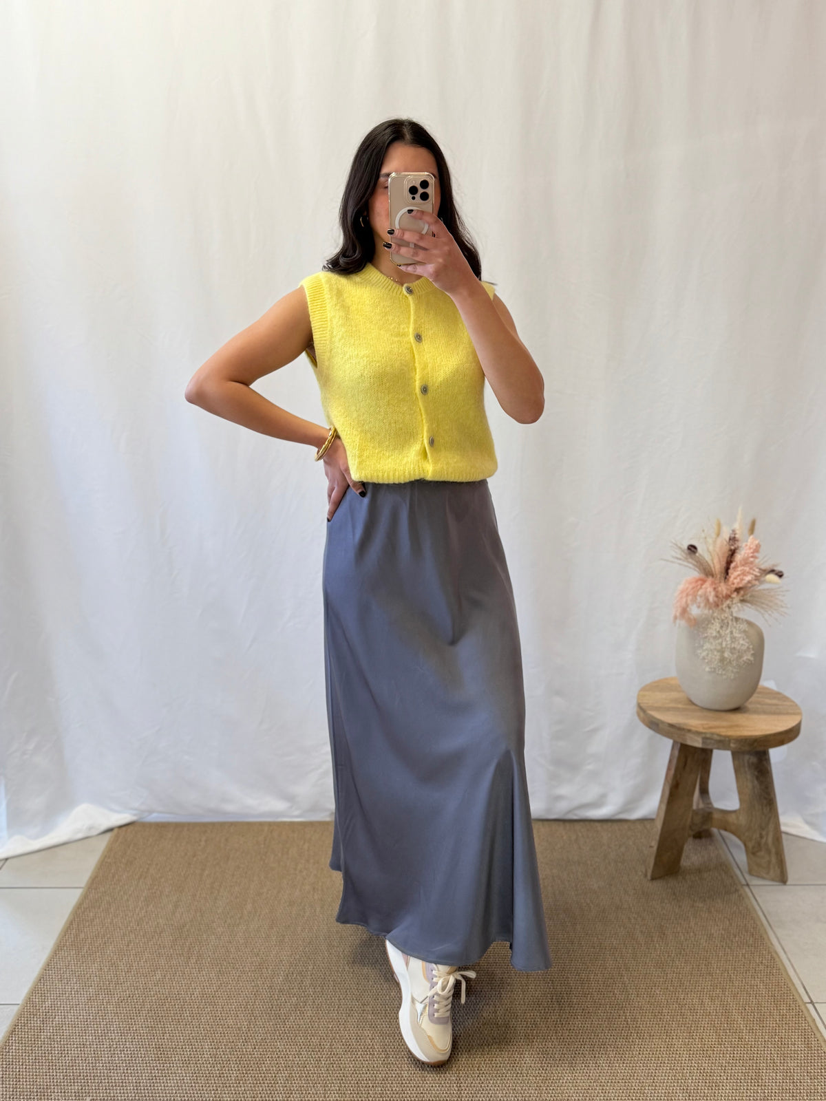 Gilet sans manches jaune - Lisa