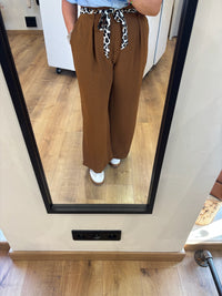 Pantalon fluide Camel - Alix