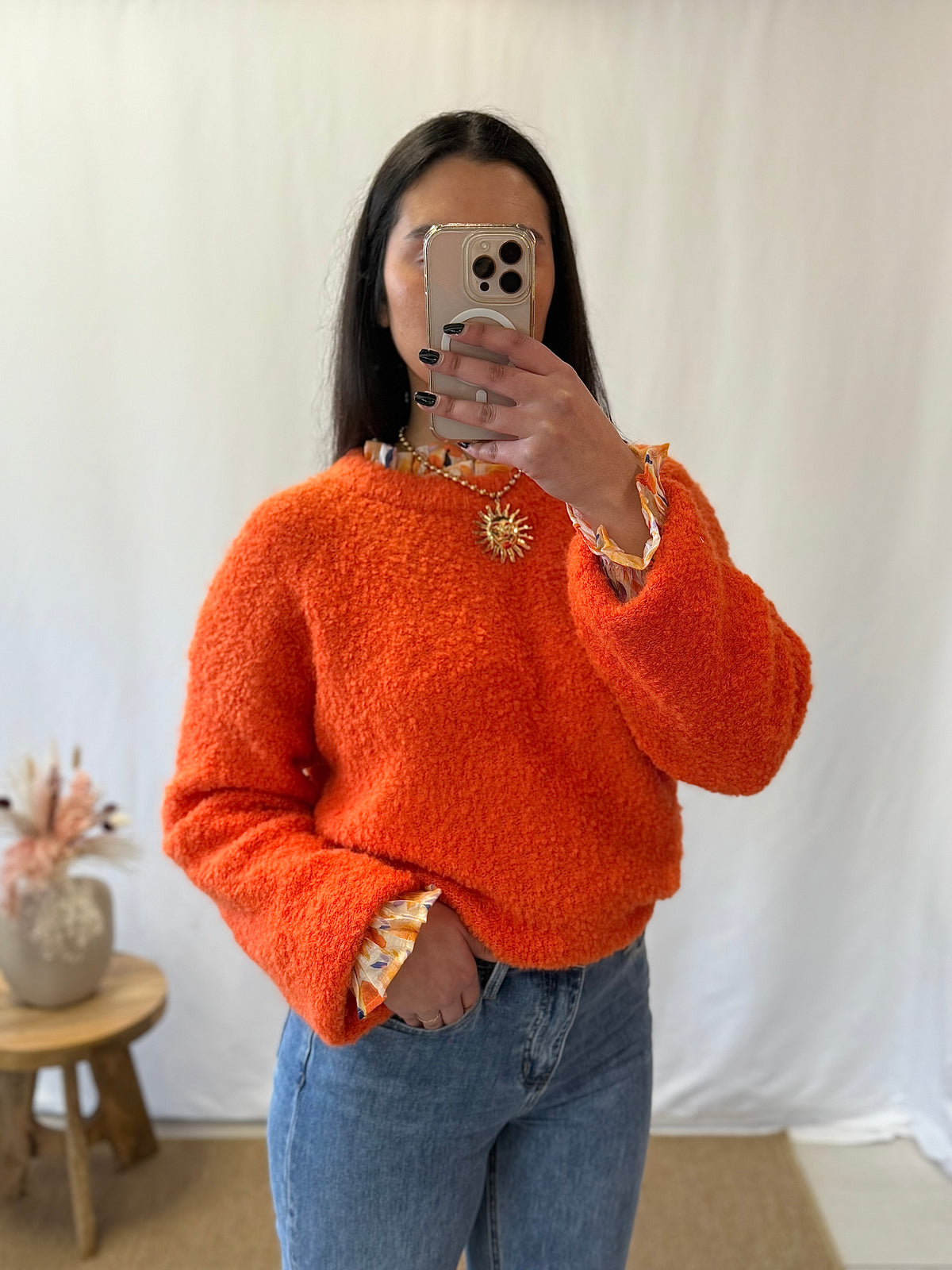Pull orange - Azora