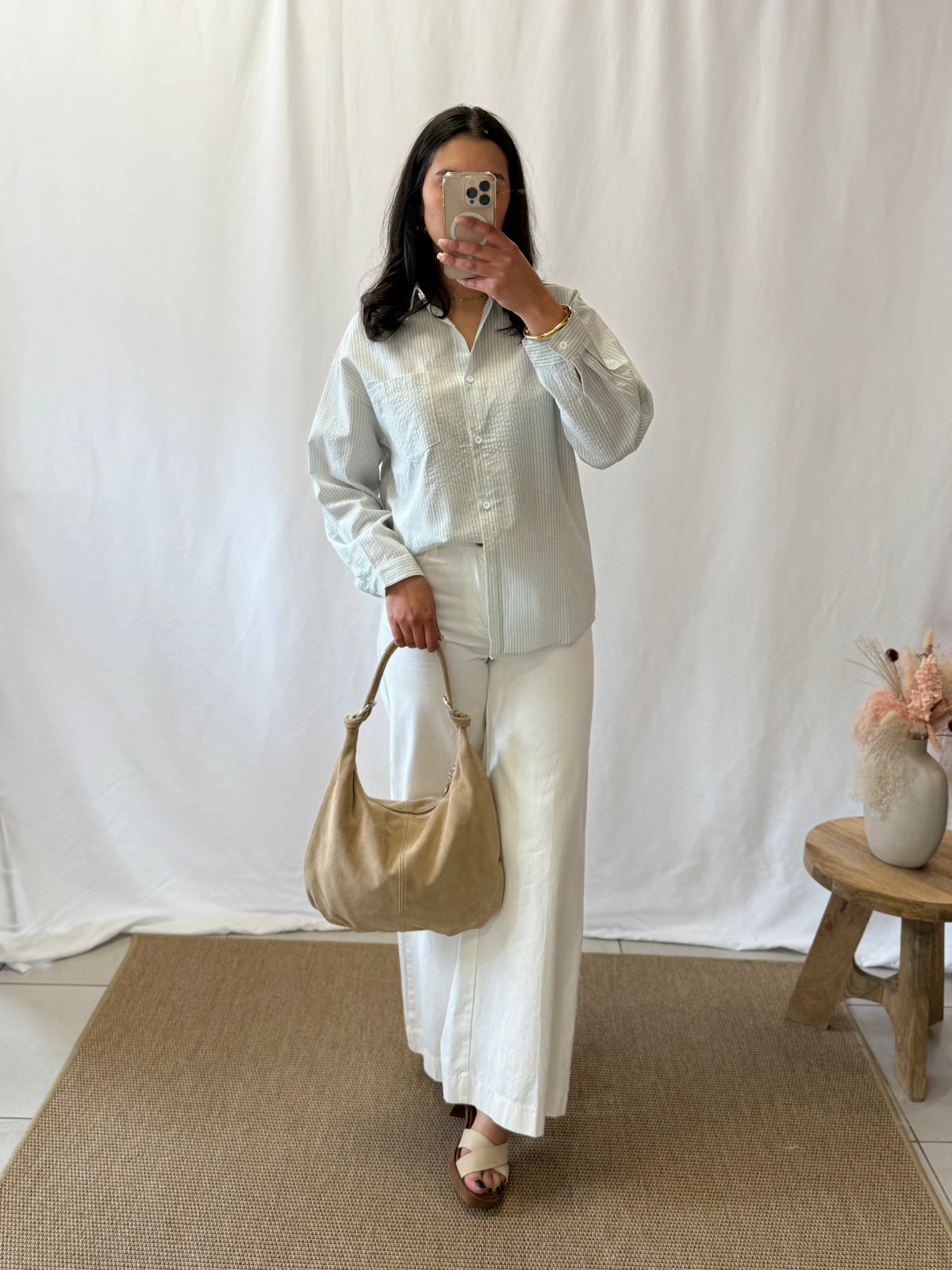 Chemise bleu - Soleil