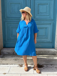 Robe bleu royal - Eloane