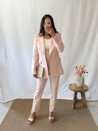 Pantalon cigarette rose - Aurel