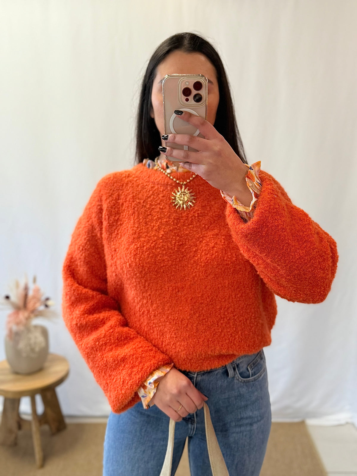 Pull orange - Azora