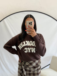 Pull marron - Brooklyn