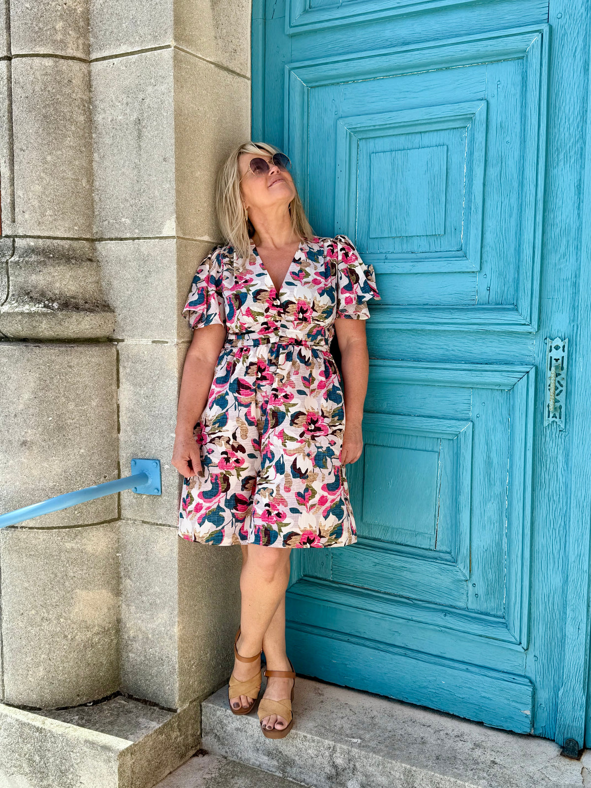 Robe courte motifs - Celina