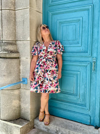 Robe courte motifs - Celina