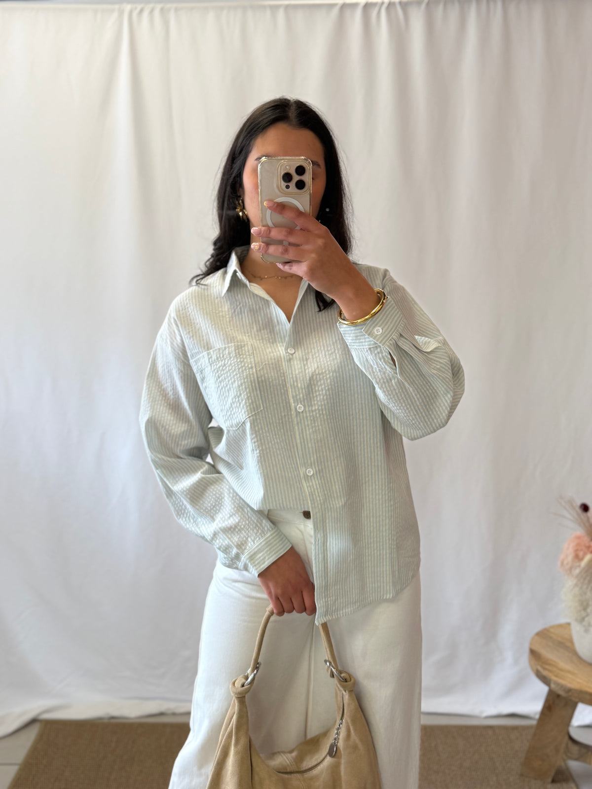 Chemise bleu - Soleil