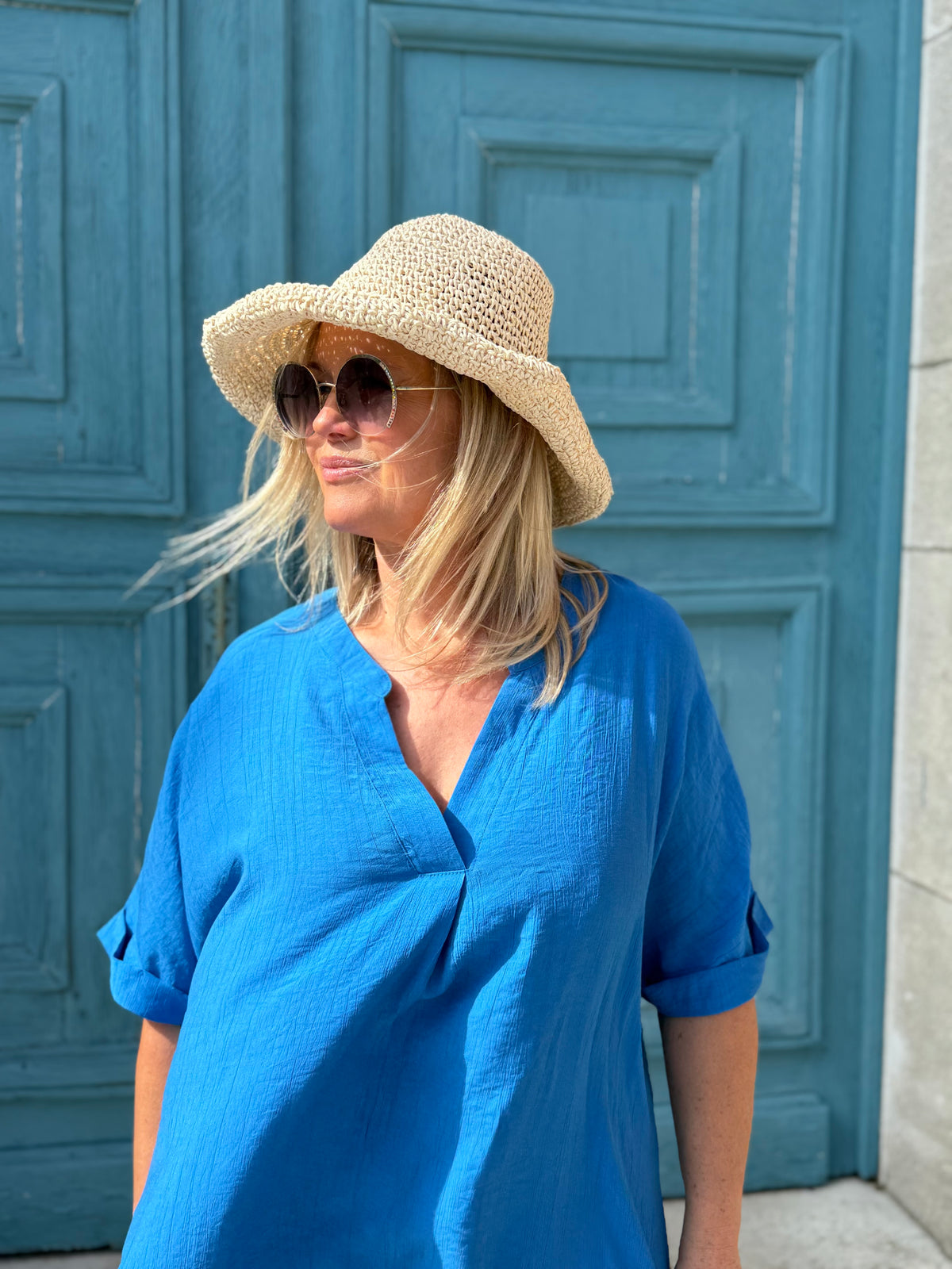 Robe bleu royal - Eloane