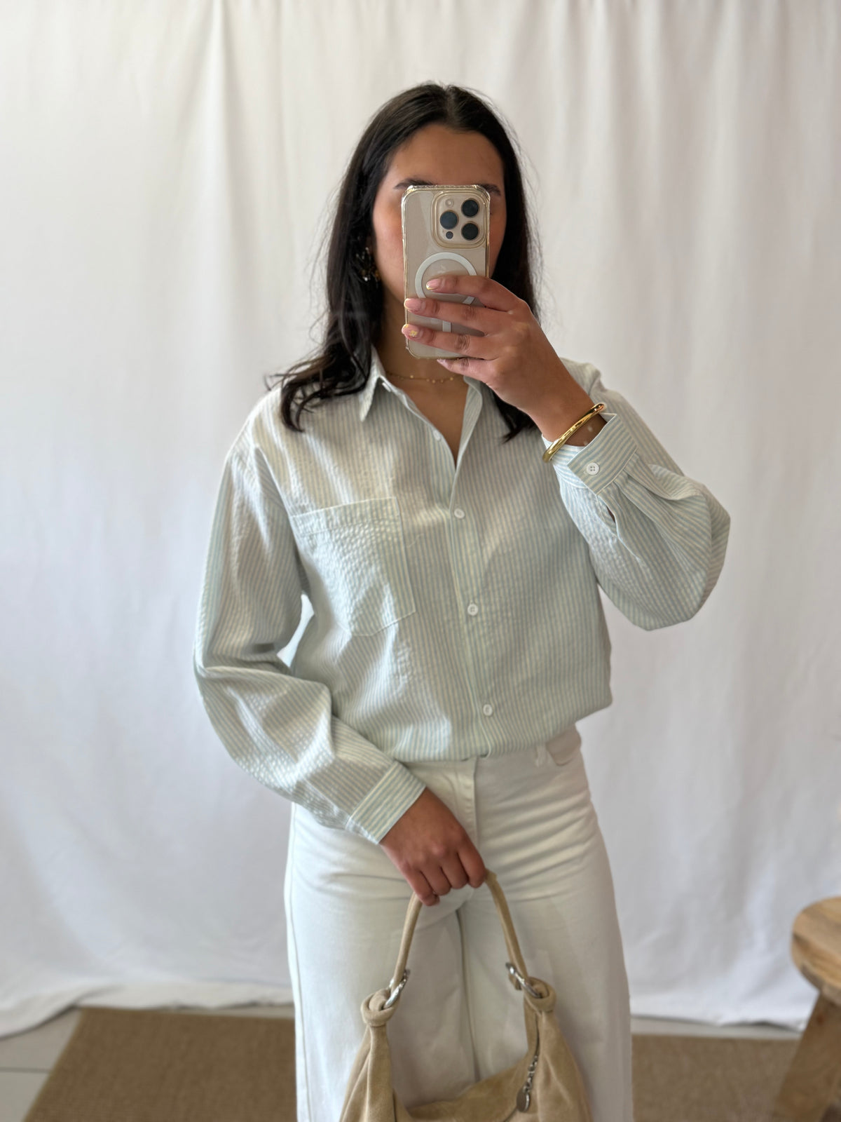 Chemise bleu - Soleil