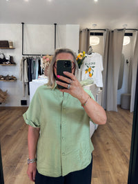 Blouse kaki - Aurelo