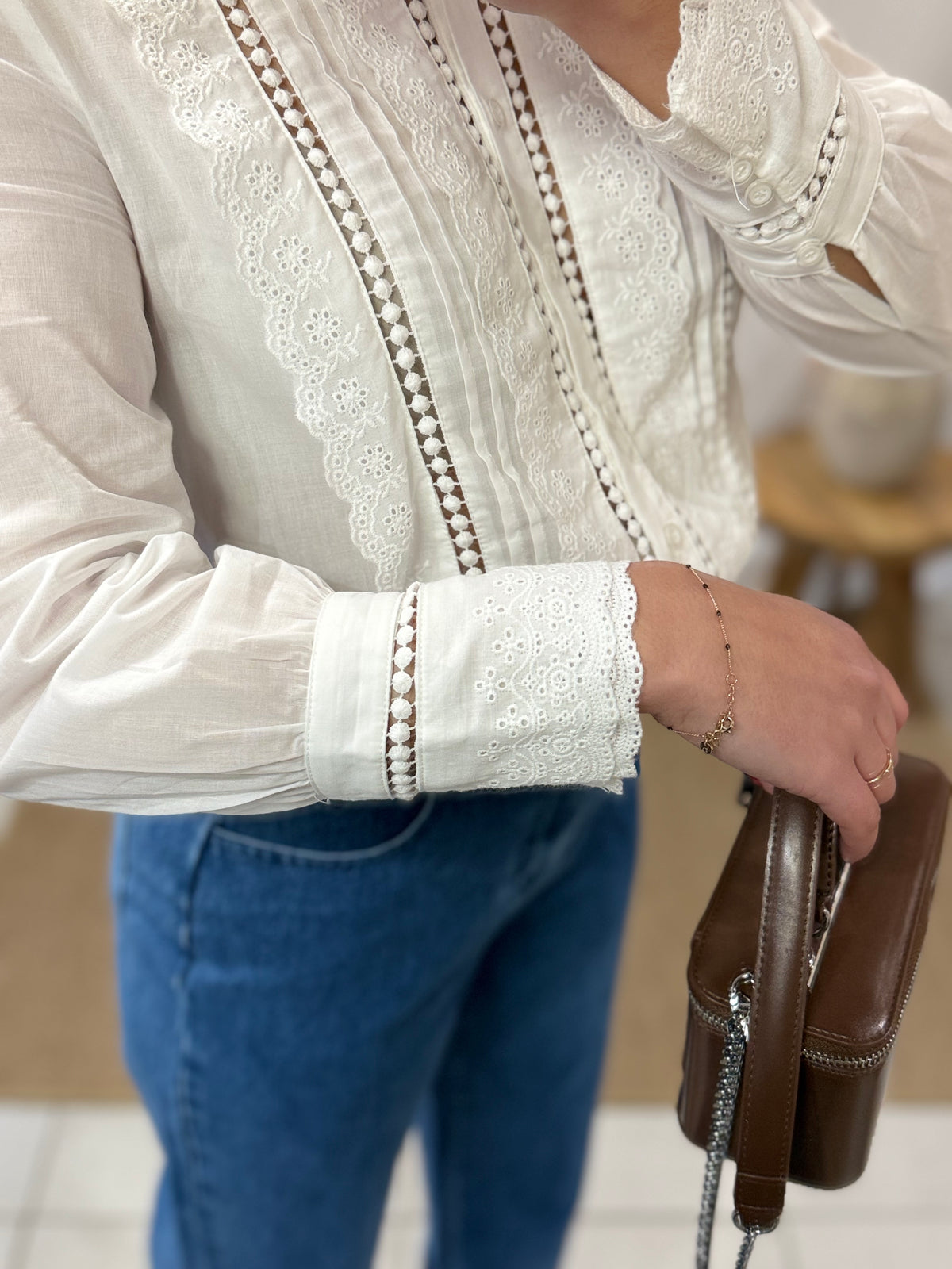 Blouse broderie - Milo