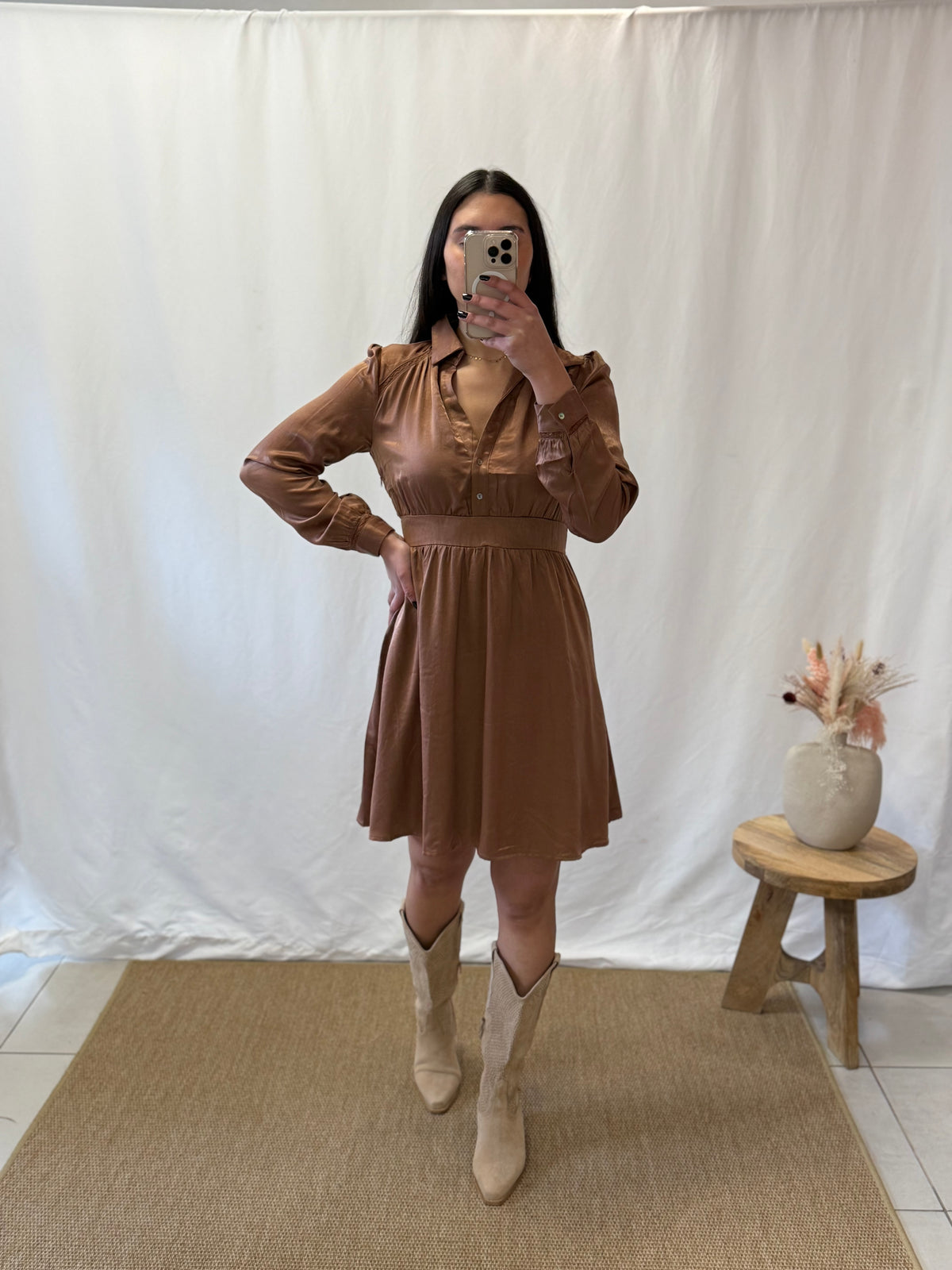 Robe marron - Torenia