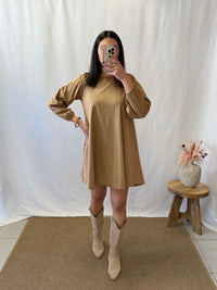 Robe daim Camel - Vanes