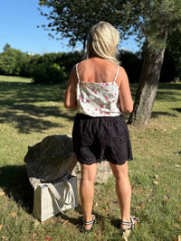 Short broderie noir - Lola