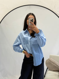Chemise bleu - Louisa