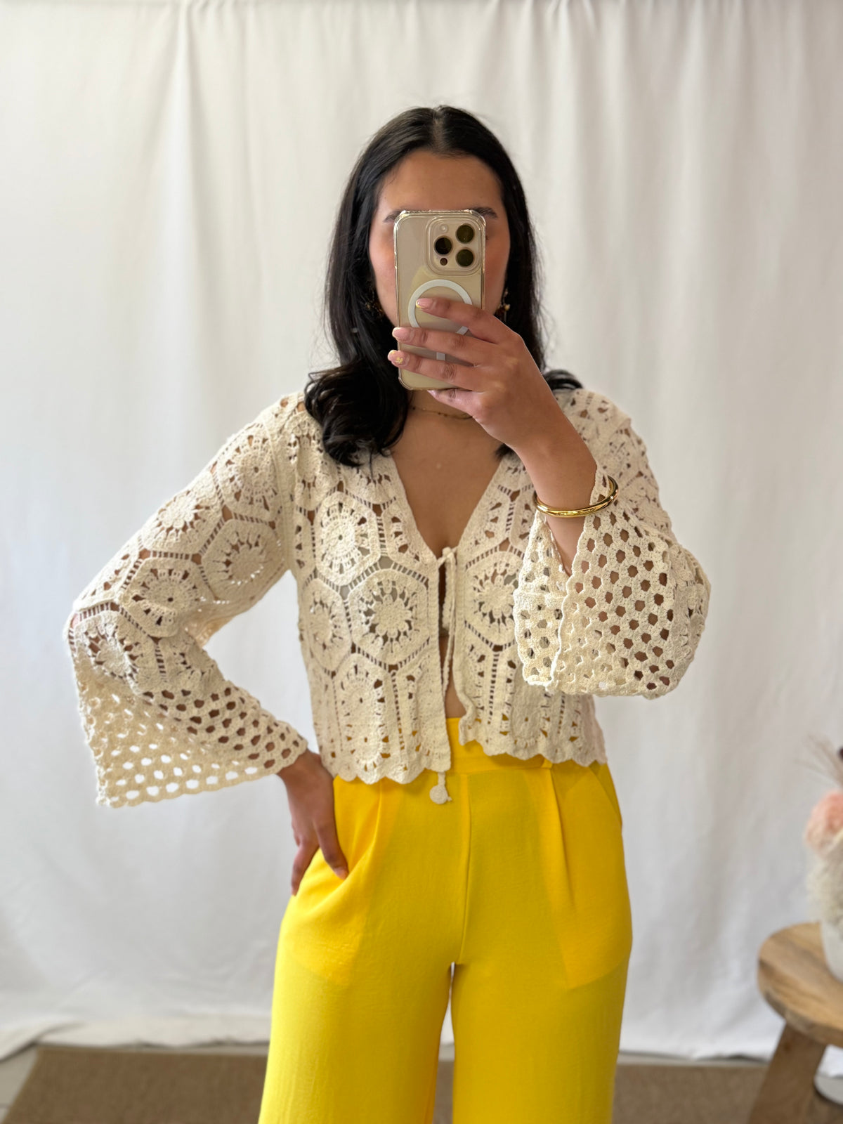 Gilet crochet - Maria