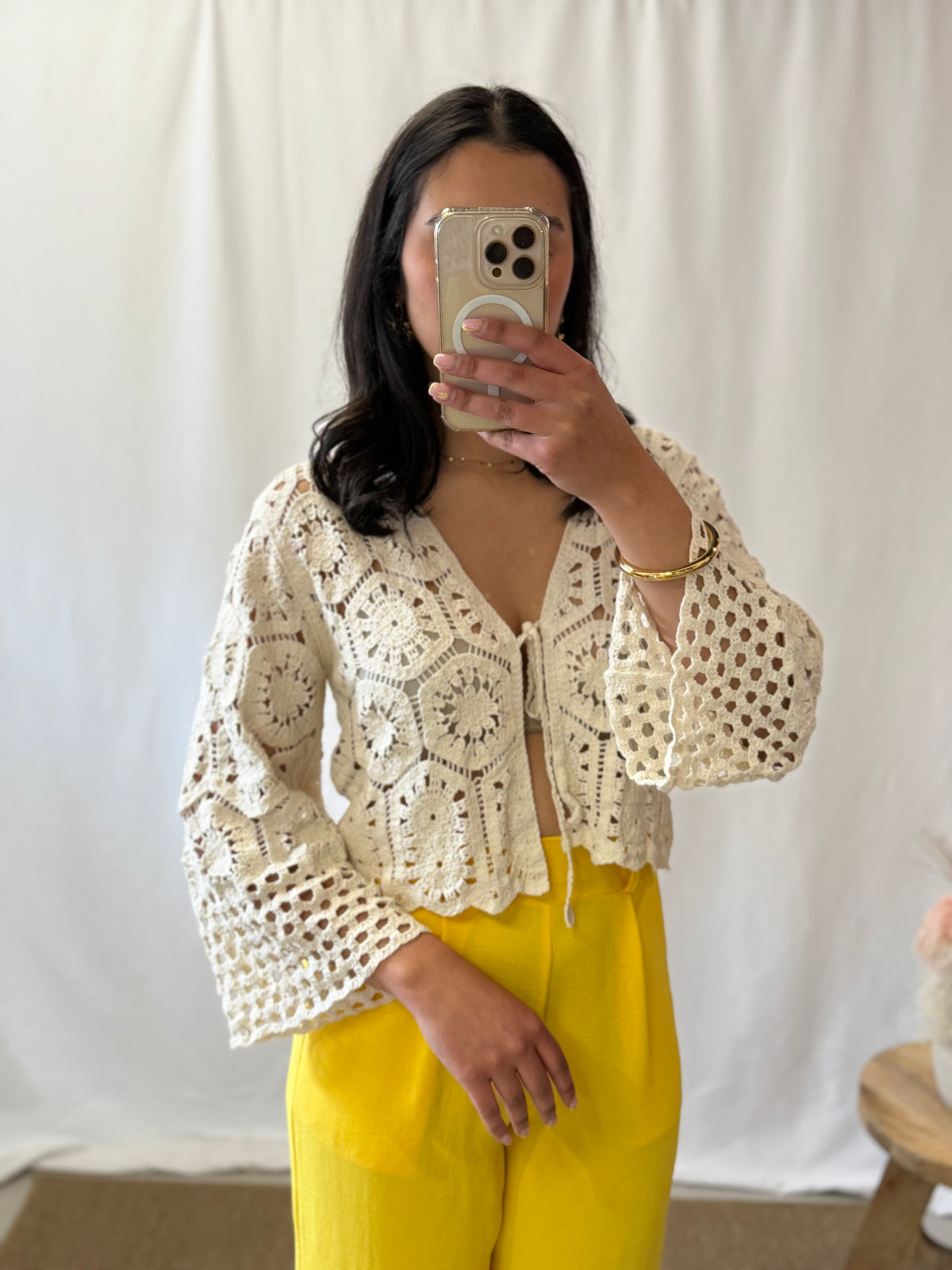 Gilet crochet - Maria