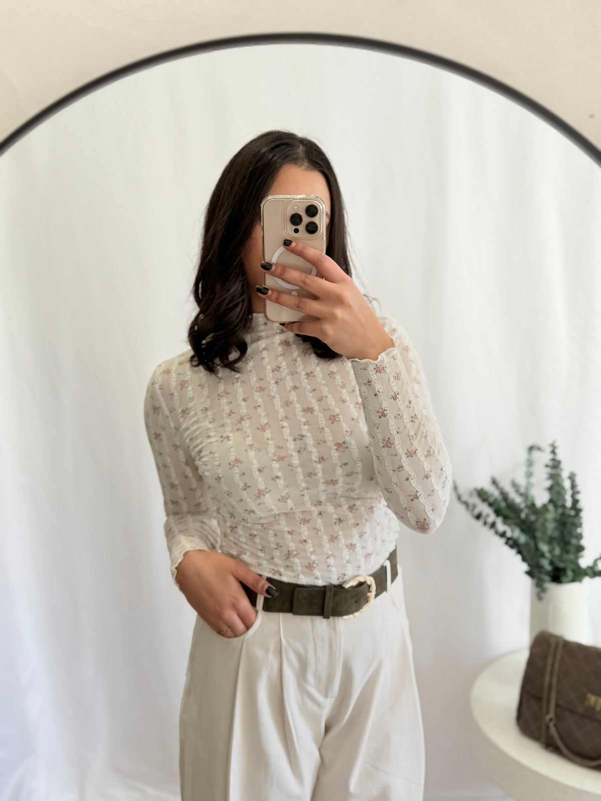 Haut fleurie - Erise