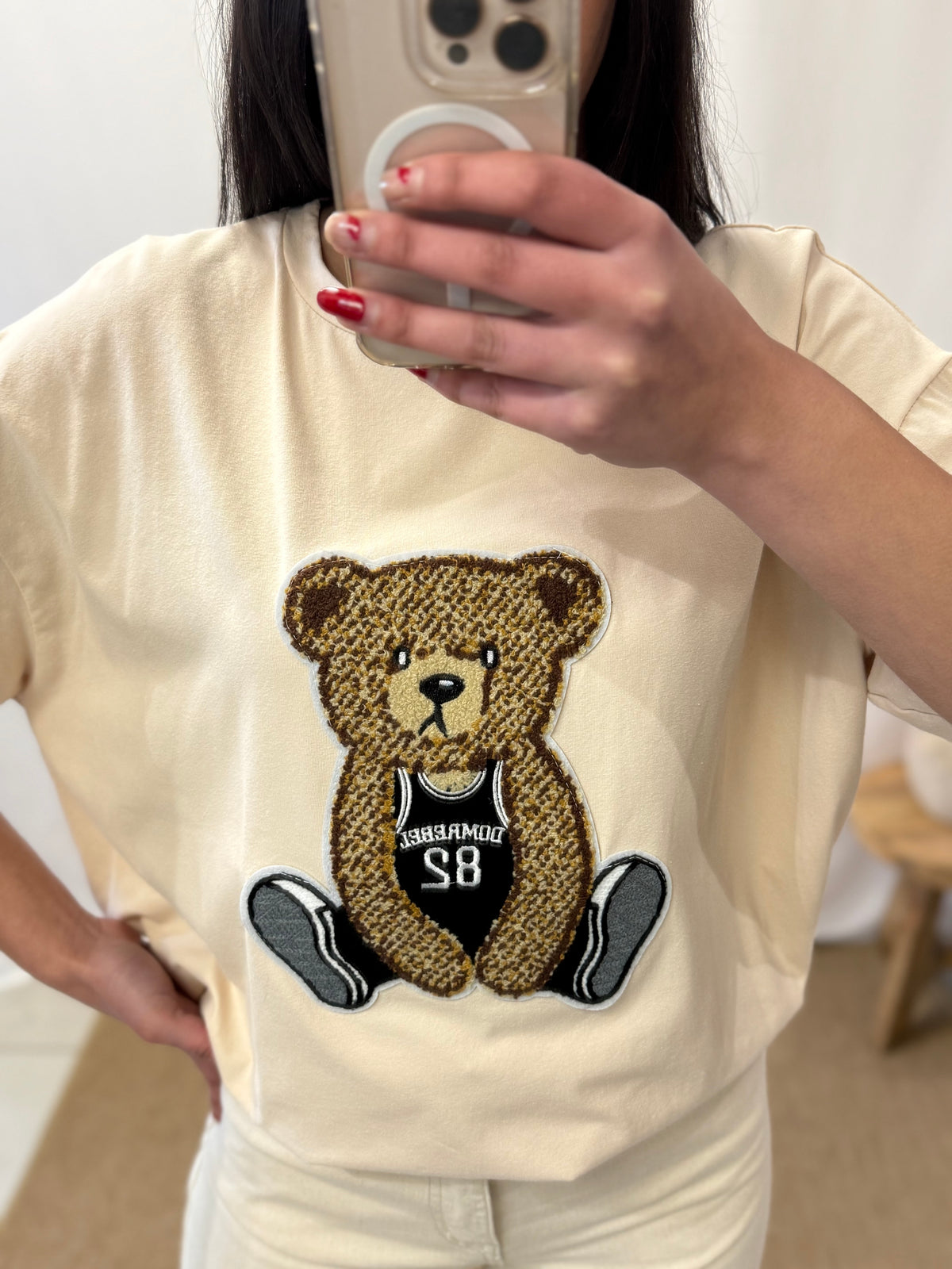 Tee shirt beige - Ourson