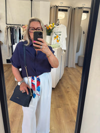 Blouse marine - Aurelo