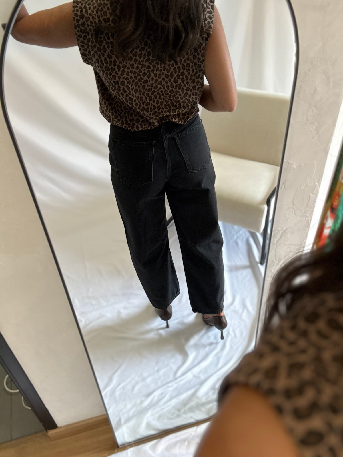 Jean ballon gris - Brandy