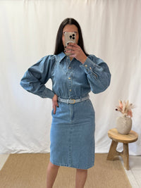 Robe long jean - Lucie
