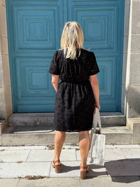 Robe broderie noir - Lou