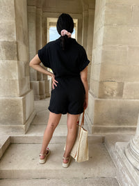 Combi short noir - Olisa