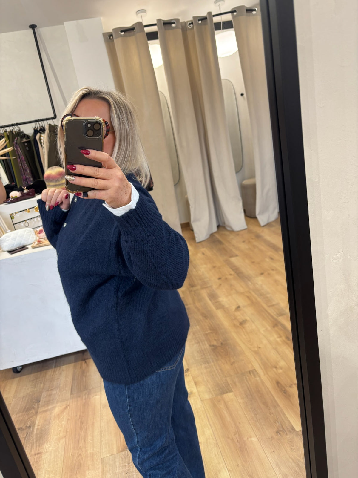 Gilet marine - Aurel