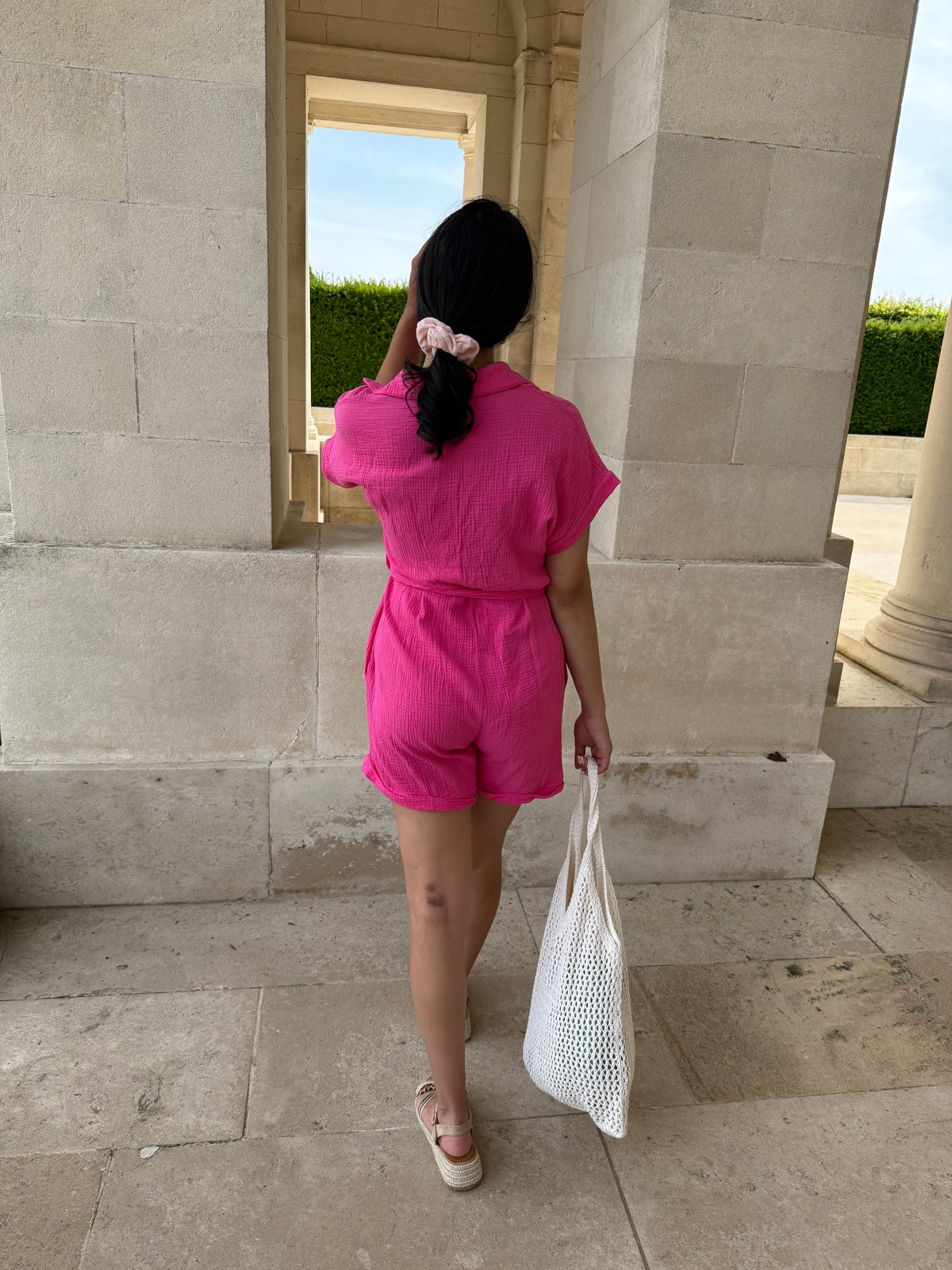 Combi short fushia - Olisa