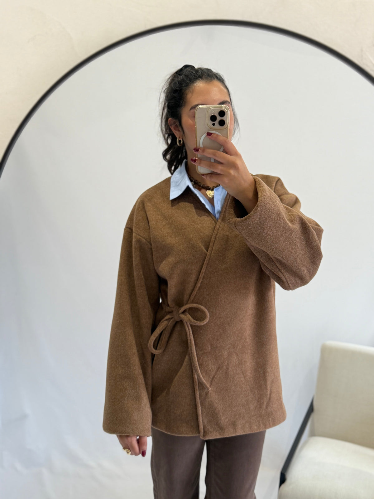 Veste taupe - Alizé