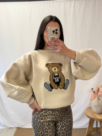 Sweat beige - Ourson