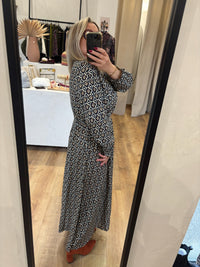 Robe longue marron - Ilona