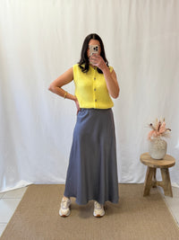 Gilet sans manches jaune - Lisa