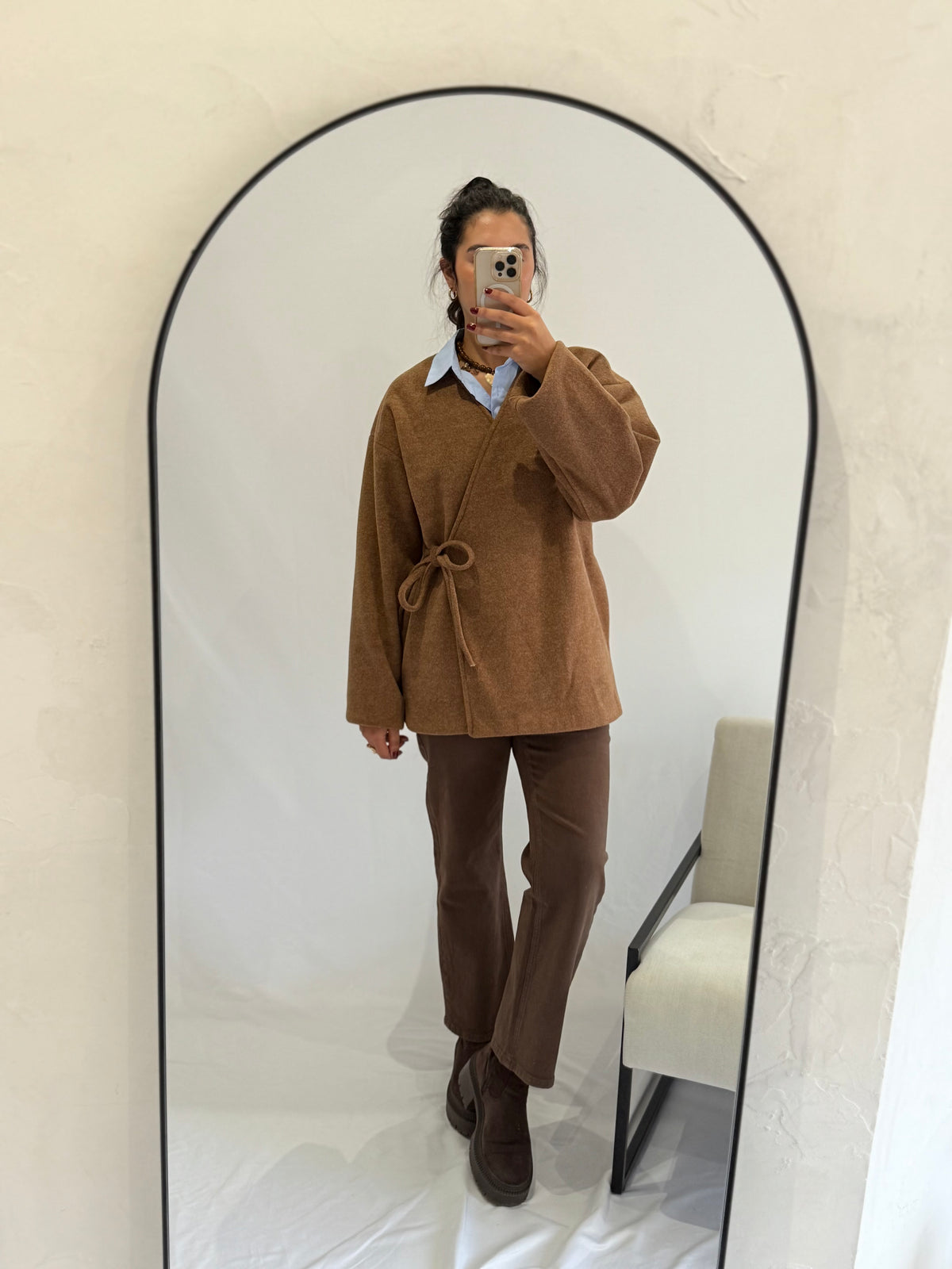 Veste taupe - Alizé