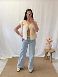 Gilet écru - Ourson