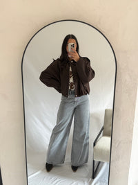 Veste suédine brown - Malice