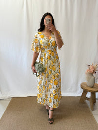 Robe longue citron - Orisa