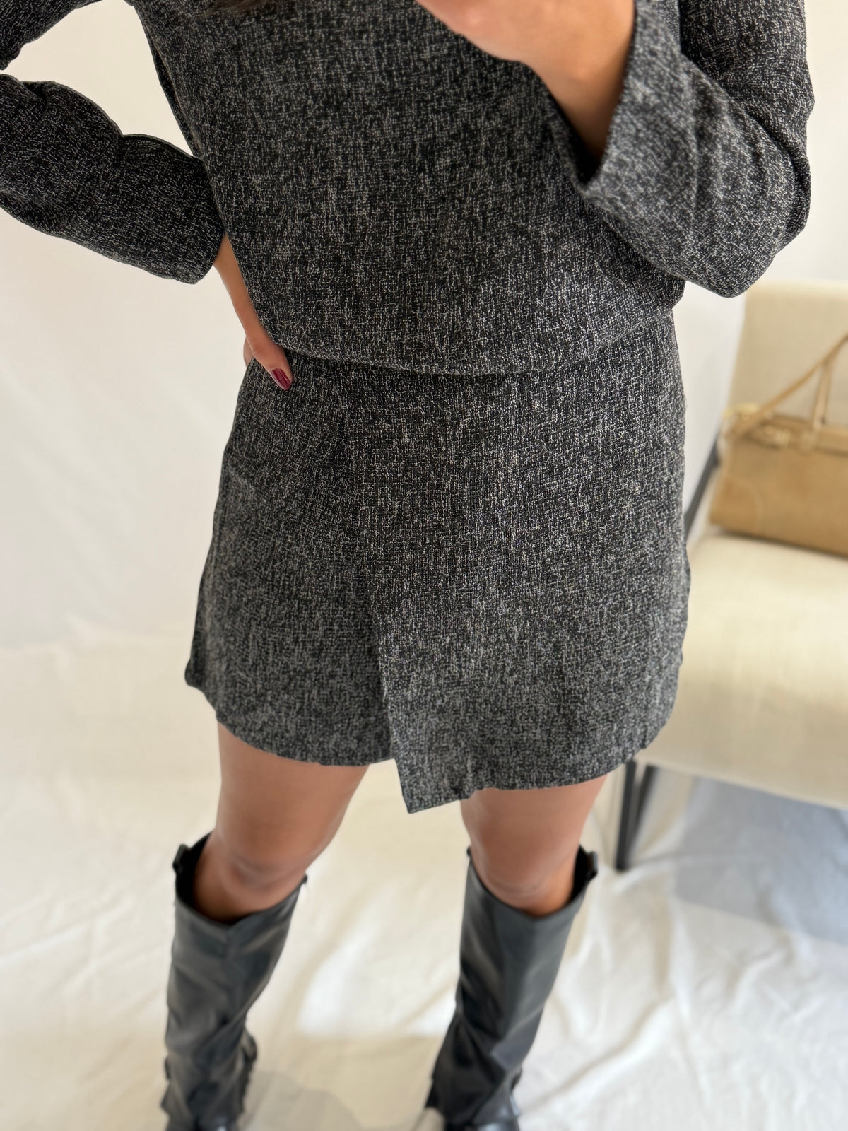 Short noir - Adelphe