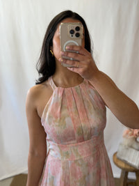 Robe courte rose - Nelo