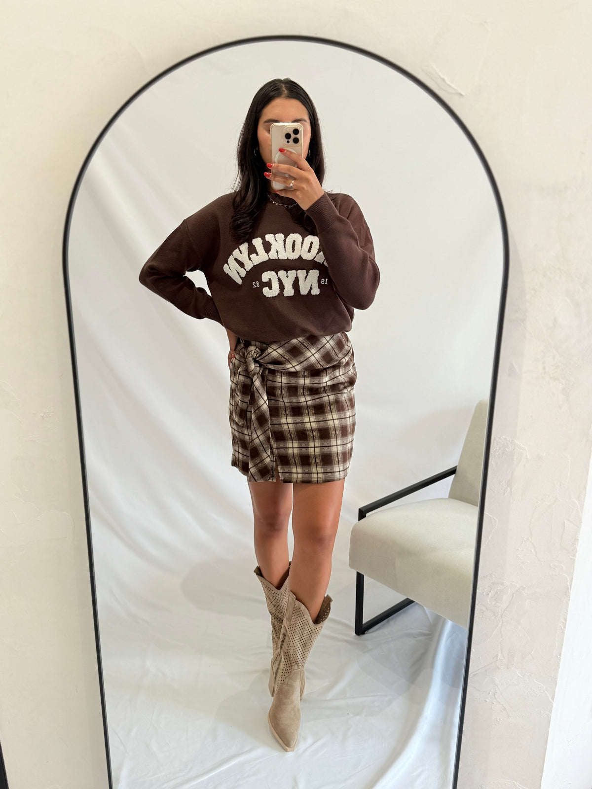 Pull marron - Brooklyn