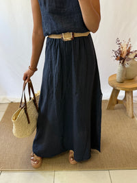 Ensemble lin marine - Astrid