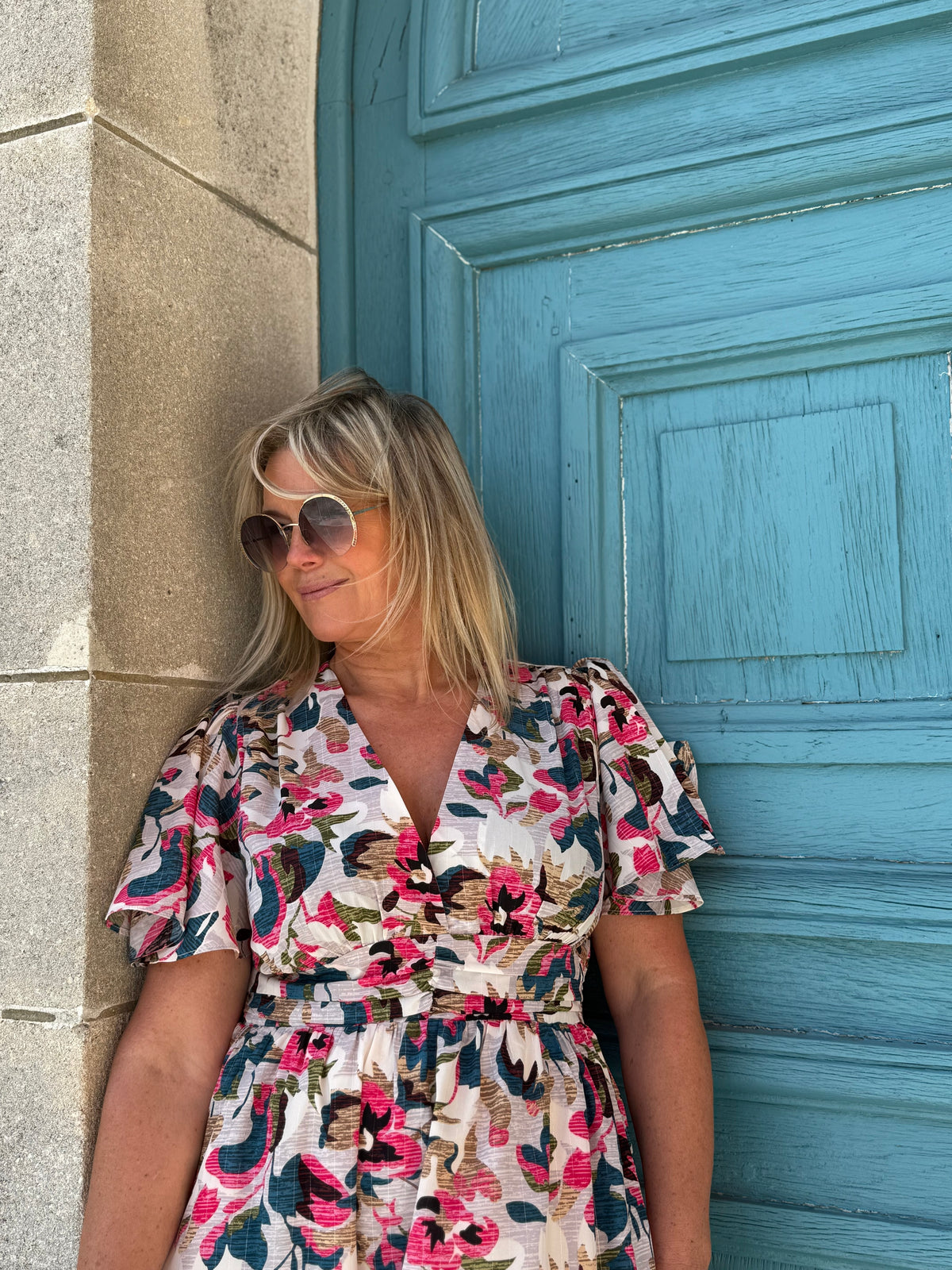 Robe courte motifs - Celina