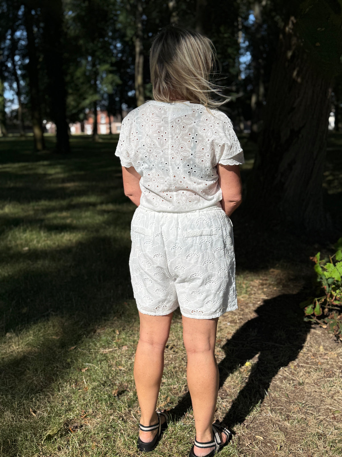 Haut broderie blanc - Vanes